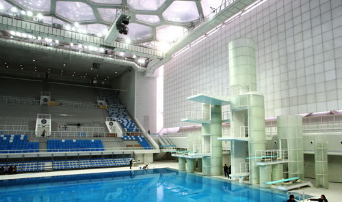 The diving boards