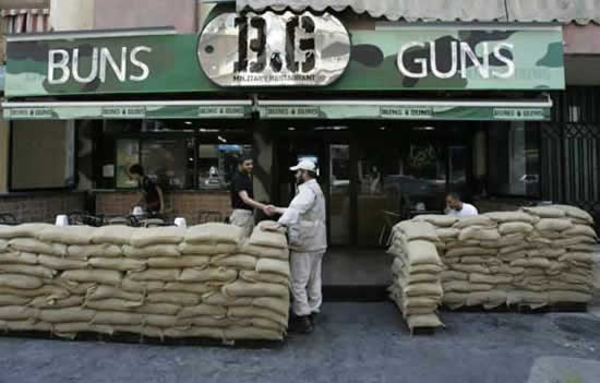 The Buns and Guns Cafe