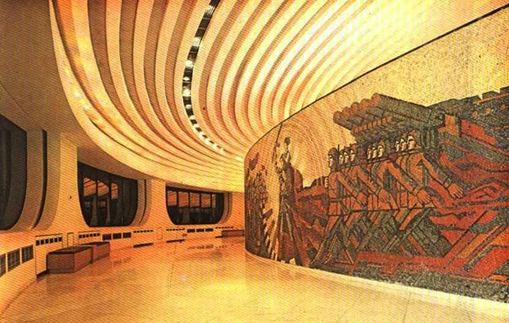 The foyer as it was