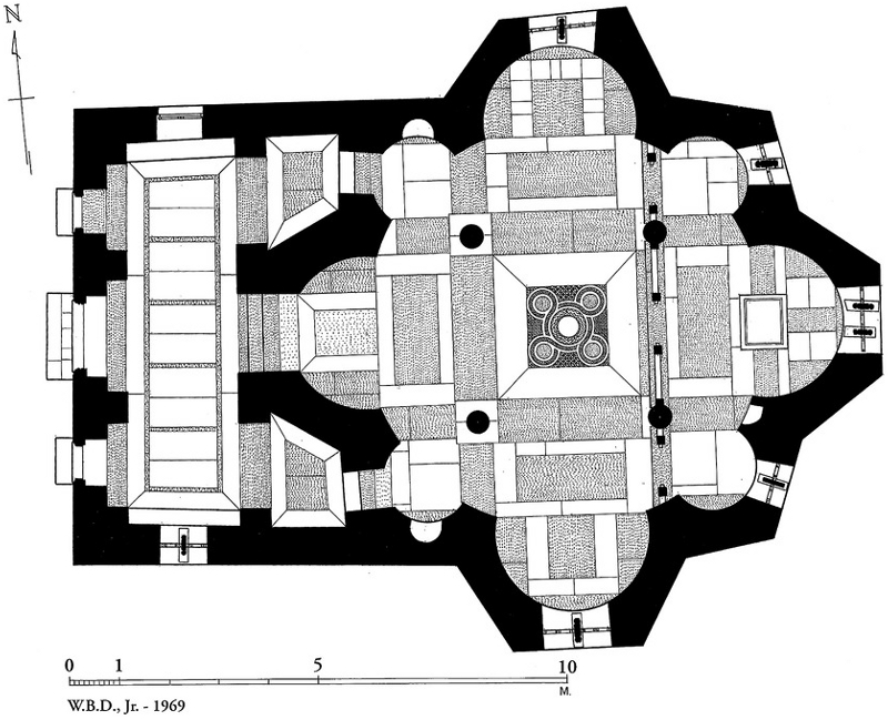 The cross-in-square floor plan
