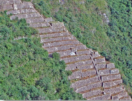 Another view of the terraces
