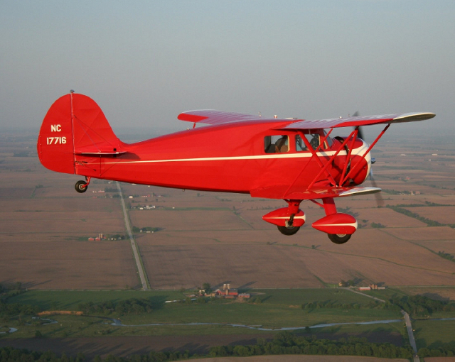 Flying to the fly-in