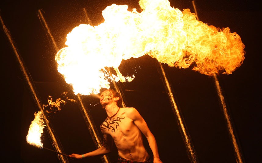 Fire eaters