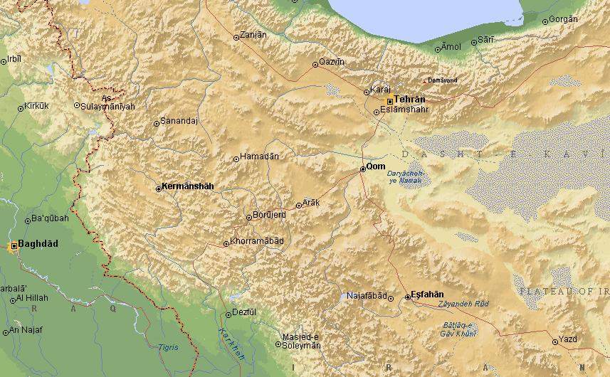 Dowsing map