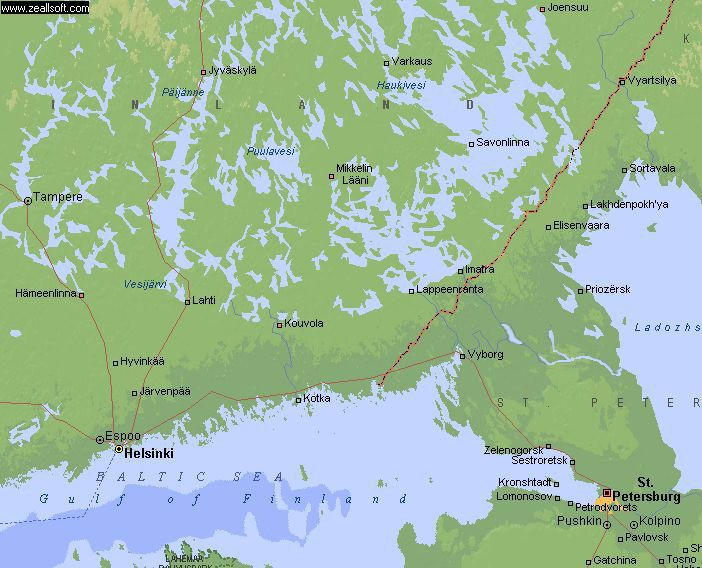 Dowsing map