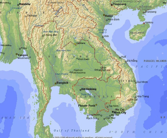 Dowsing map