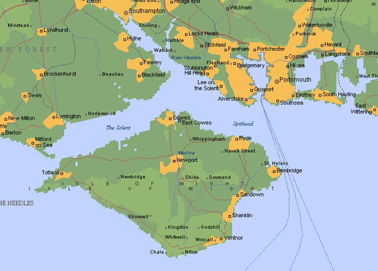 Dowsing map